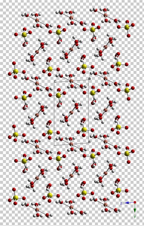 Copper(II) Sulfate Crystal Structure PNG, Clipart, Angle, Area, Art ...