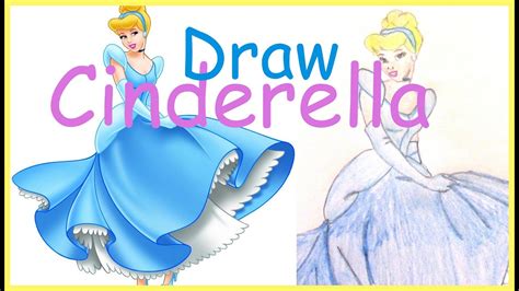 Disney Cinderella zeichnen I schnell und einfach - YouTube