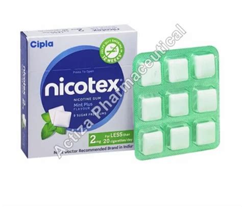 Mg Mint Nicotex Chewing Gum At Rs Pack In Surat Id