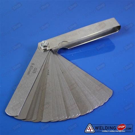 Tappet Valve Feller Feeler Gauge Set Blades Metric Inch Thickness