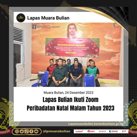 LAPAS MUARA BULIAN IKUTI KEGIATAN PERIBADATAN NATAL TAHUN 2023