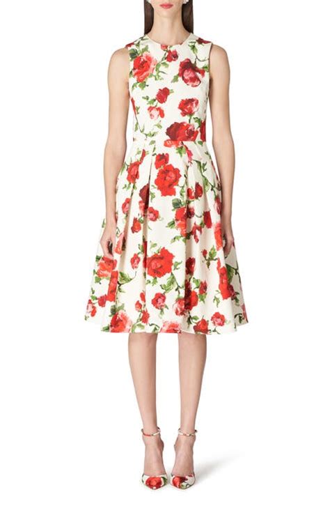 Carolina Herrera Floral Dresses For Women