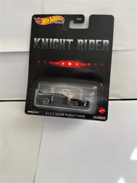 HOT WHEELS KNIGHT Rider K I T T Super Pursuit Mode Real Riders N27 EUR 10 64 PicClick IT