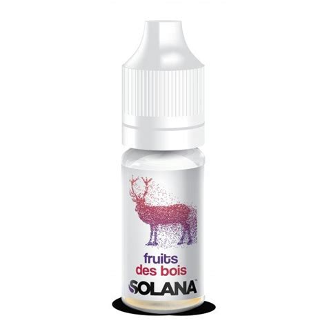 Solana Fruits des Bois E Liquide fruité français Autour de la Vap