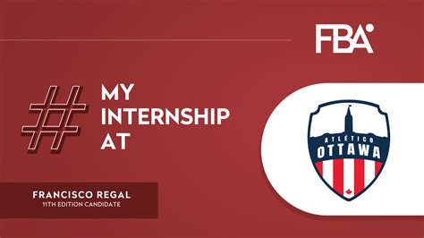 Francisco Regal: My FBA internship experience at Atletico Ottawa