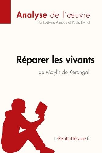 R Parer Les Vivants De Maylis De Kerangal De Ludivine Auneau Poche