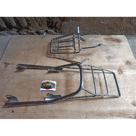 Jual Rak Jepit Depan Win Set Bagasi Begel Belakang Honda Win Win