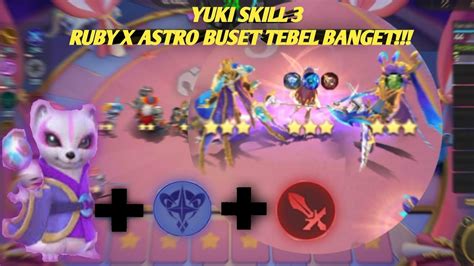 RUBY ASTRO STAR CORE PEDANG PANJANG FT YUKI SKILL 3 AUTO SUSAH MATI