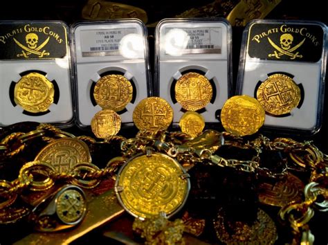 Authentic pirate gold coins from Atocha | Slaylebrity