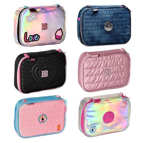 Estojo Grande Case Box Rebecca Bombom Vários Modelos 100 Pens Shopee