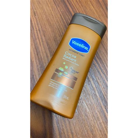 Jual Vaseline Lotion Intensive Care Cocoa Radiant 200ml Shopee Indonesia