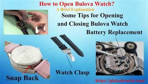 How To Open Bulova Watch A Brief Explanation