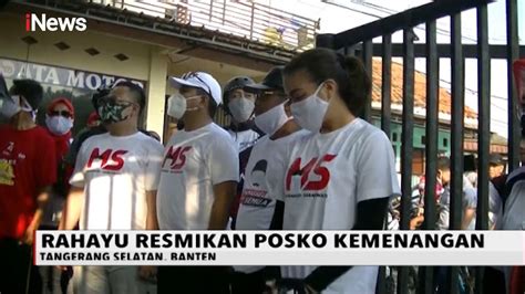 Bakal Calon Wakil Wali Kota Tangerang Selatan Resmikan Posko Kemenangan