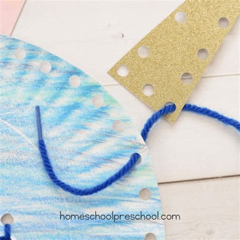 Adorable Narwhal Paper Plate Craft For Fine Motor Fun