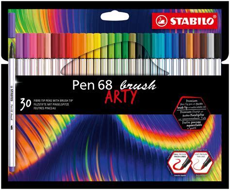 Premium Felt Tip Pen With Brush Tip Stabilo Pen Brush Stabilo