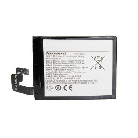 Batterie Original Lenovo Bl231 2230mah Pour Vibe X2 à Prix Carrefour