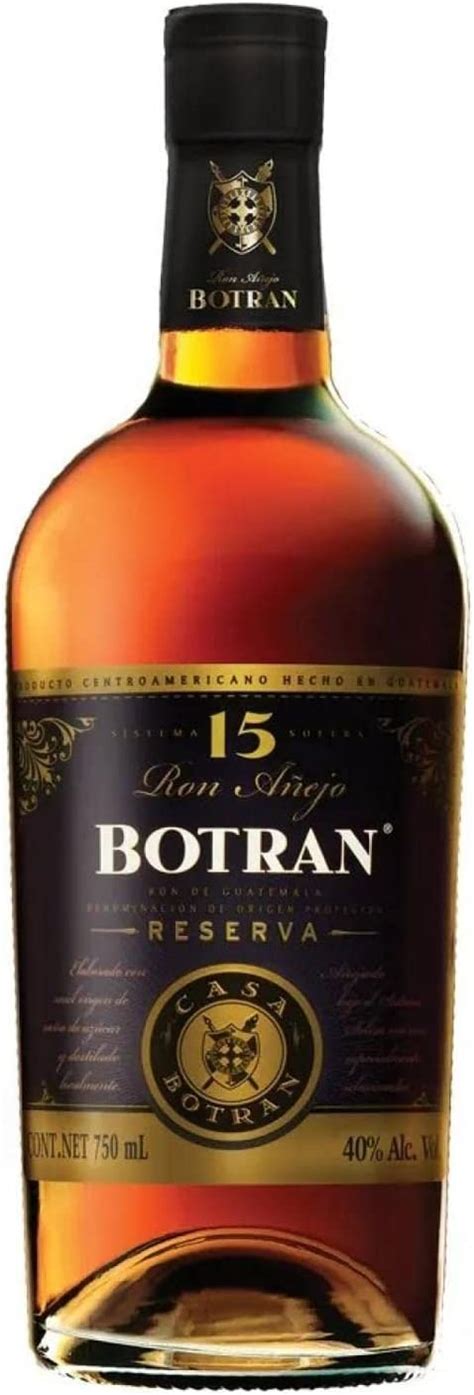 Ron Botran 15 Años Reserva Añejo 750 Ml Mx Alimentos Y