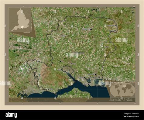 Hampshire, administrative county of England - Great Britain. High ...