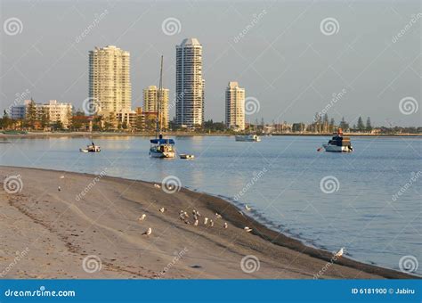 Runaway Bay Gold Coast Australia Stock Photo - Image of esplanade ...