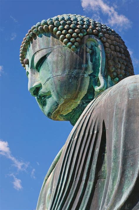 Grande Buda Daibutsu De Kamakura Imagem De Stock Imagem De Cara