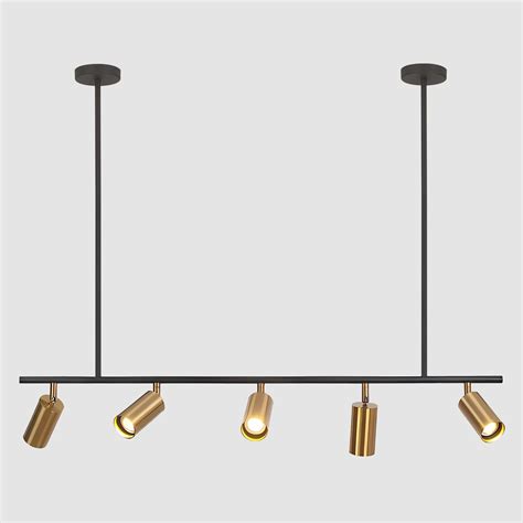 Bokt Black Gold Light Led Track Lighting Kit Ceiling Mount