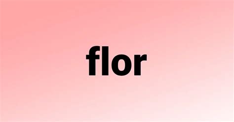 Como Se Separa A Palavra Flor - Flor - Método das 28 palavras