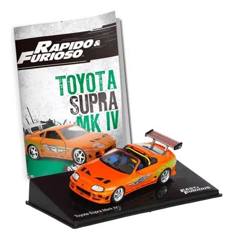 Miniatura Velozes E Furiosos Toyota Supra Mark Iv Brian