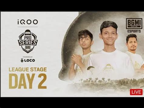 Hindi League Stage Week 1 Day 2 IQOO BMPS Powered By Loco WATCH