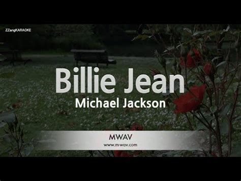 Michael Jackson-Billie Jean (Karaoke Version) - YouTube