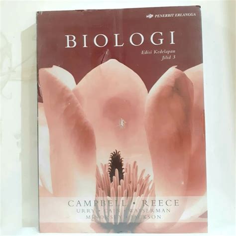 Buku Biologi Campbell Edisi 8 Jilid 3 Original Kondisi 99 Persen