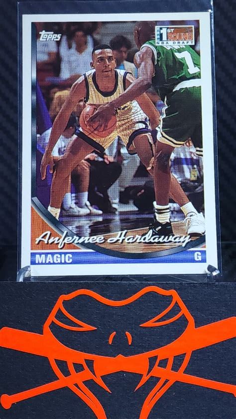 Anfernee Penny Hardaway 1994 Topps ROOKIE 1st Round Draft 334 Magic RC