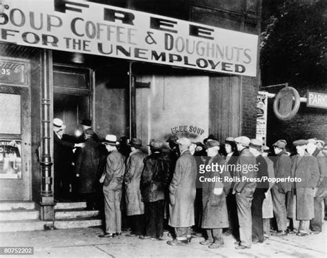 56 Great Depression Bread Line Stock Photos High Res Pictures And