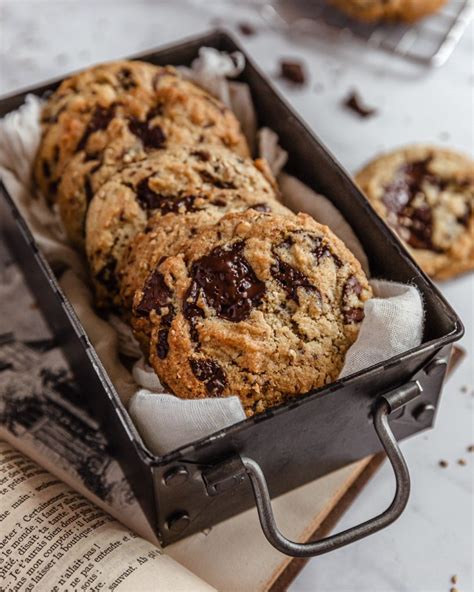 Cookies Tahini Chocolat The Greenquest