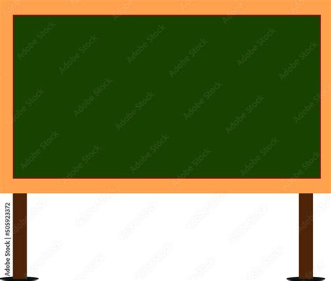 green board clipart vectored design with green and brown color Stock Vector | Adobe Stock