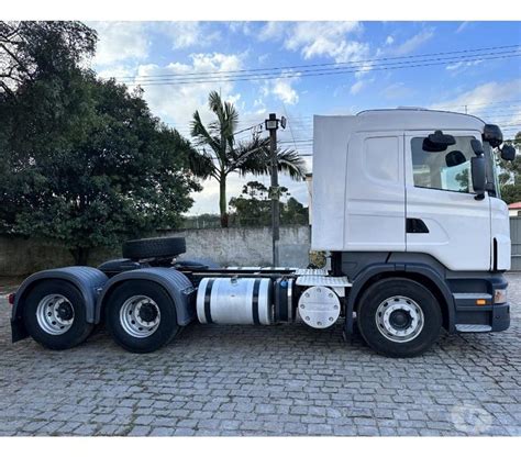 Scania R 440 A 6x2 Branco Ano E Modelo 12 Esteio Rs Caminhões Usados