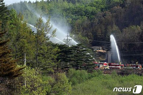 ‘12시간만에 주불 진화 고성 산불 1년 전과 달랐던 3가지 뉴스1