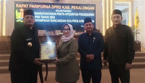 Ini Daftar 8 Prioritas Belanja Pemkab Pekalongan Dalam RAPBD Tahun 2024