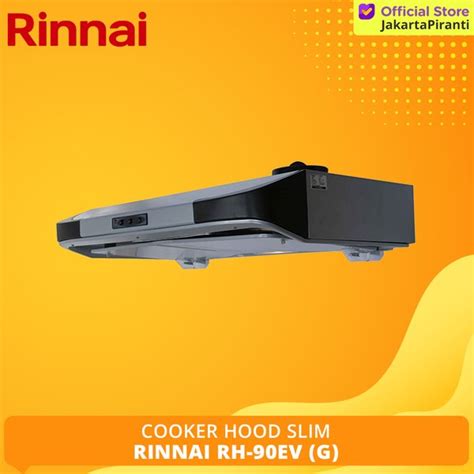 Jual Tudung Hisap Penghisap Asap Kompor Cooker Slim Hood Rinnai Rh Ev