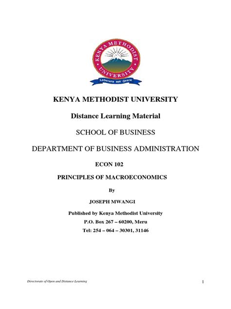 ECON 102-Principles of Macroeconomics | PDF | Taxes | Inflation