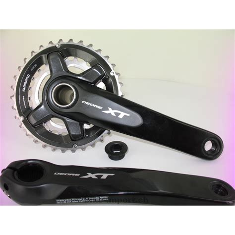 Shimano XT Kurbelgarnitur Hollowtech II FC M8000 2 Fach BIKEIMPORT