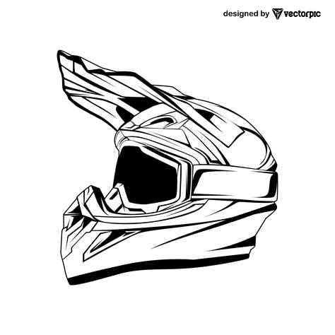 Dirt Bike Helmet Graphics