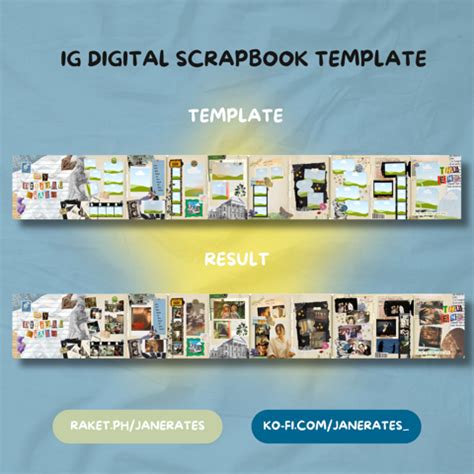 Diary Digital Scrapbook Template Ja S Ko Fi Shop Ko Fi Where