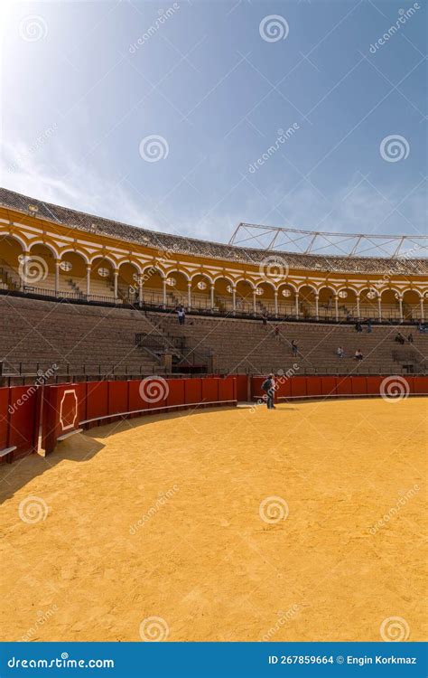 The Plaza De Toros In Seville Andalusia Spain Editorial Stock Image