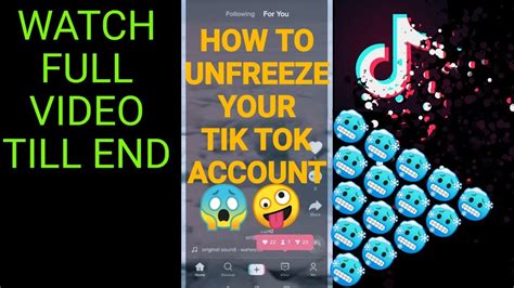 How To Unfreeze My Tiktok Account Tiktok Freeze Problem Solution In