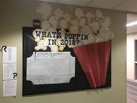 New Years Interactive Bulletin Board What Are You Looking Forward To