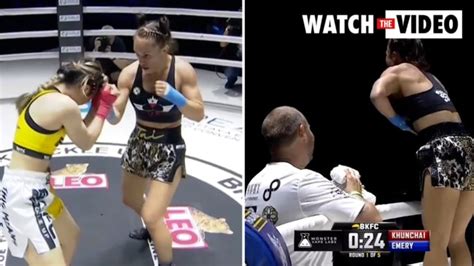 Australian Knuckle Fighter Tai Emery Celebrates Stunning Ko Victory By Flashing Crowd