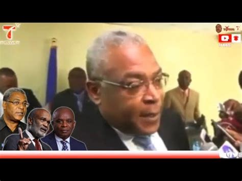 Jwèt la gate nèt ansyen PM Jean Max Bellerive pran nan gonm ak tout