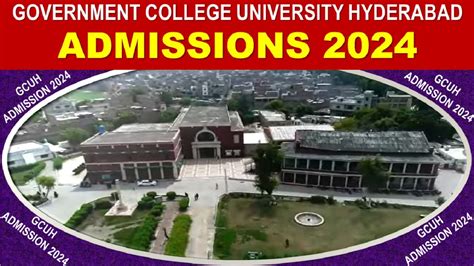 GC University Hyderabad Admission 2024 GCUH Admission 2024 GCU