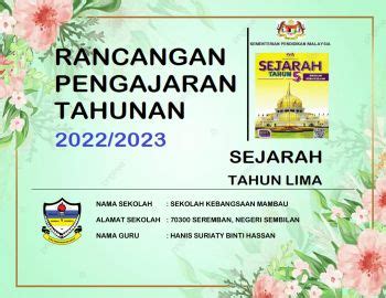 Rpt Sejarah Tahun Hanissuriatyhassan Flip Pdf Anyflip