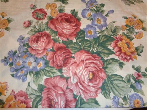 2 Vintage Matching Floral Valances 2 Brand New Never Used Etsy